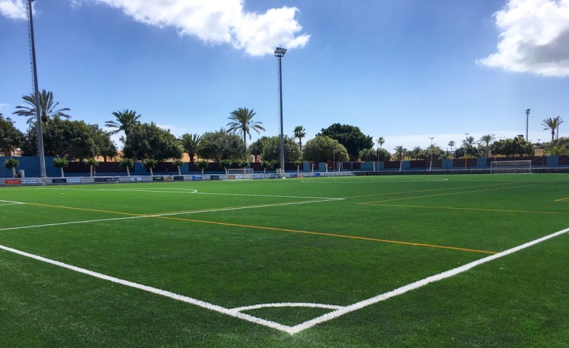 Football training pitch